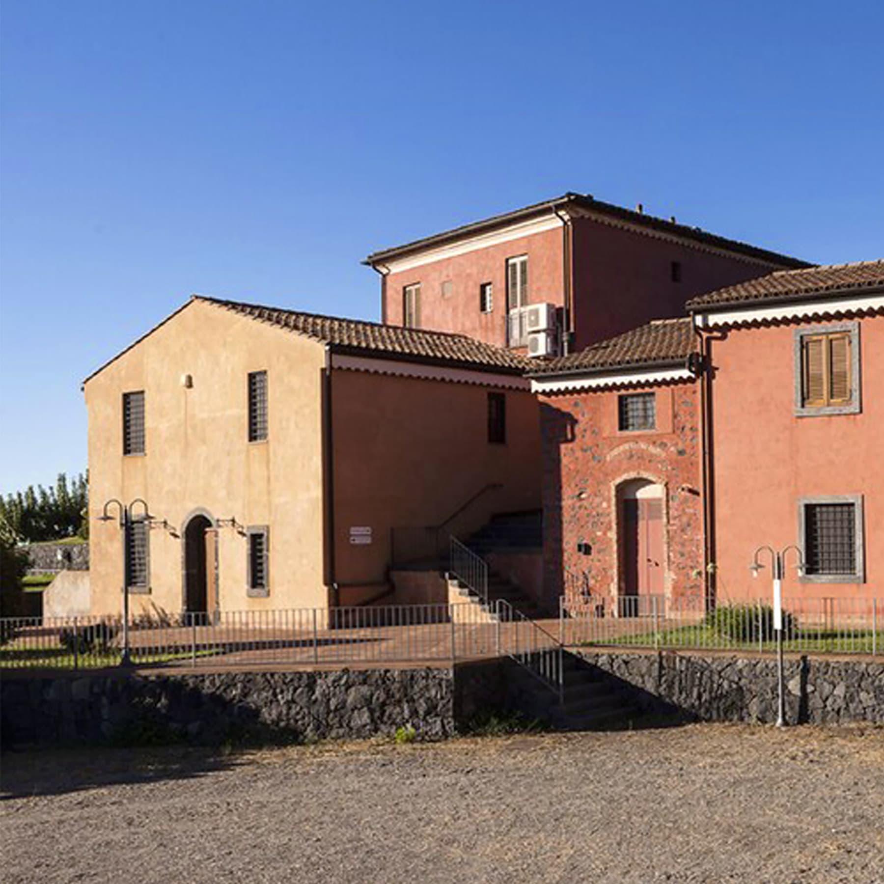 Esterno dell'agriturismo Scilio a Linguaglossa