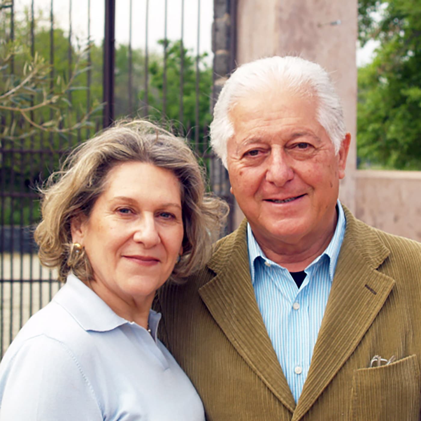 I fondatori dell'azienda Scilio, l'ingegnere Giovanni Scilio e la moglie Elizabeth Ann Ellis